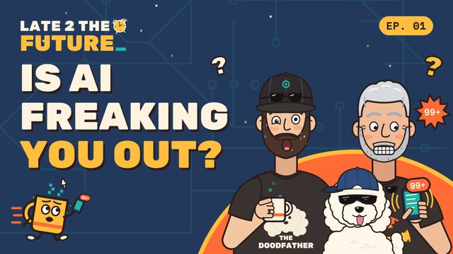 Episode 1 thumbnail: Is AI freaking you out?